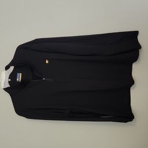 Jack Nicklaus Men's XL Caviar Black Pullover Long Sleeve 1/4 zip